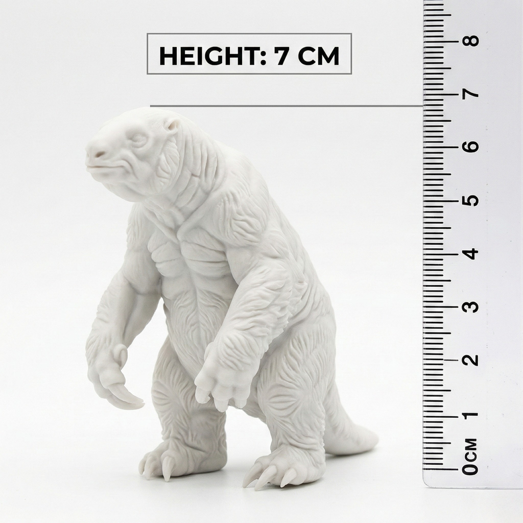 Unscroo DIY 3D Model Painting Kits - Ice Age Animals - 3D Printed Art & Craft Hobby Gift for Kids, Teens & Adults - Return Gift Sets (Giant Sloth Single)