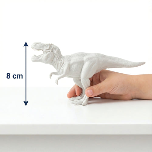 Unscroo DIY 3D Model Painting Kits - Dinosaurs - 3D Printed Art & Craft Hobby Gift for Kids, Teens & Adults - Return Gift Sets (T-Rex Single)